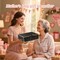 10 Pack Black Gift Boxes with Gold Trim and Lids, 10.6 x 7.8 x 3.1 Inches – Luxury Bridesmaid Proposal Boxes for Weddings, Baby Showers, Birthdays, and Presents (Black)